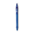 BIC Gel-ocity Quick Dry Gel Pen, Retractable, Medium 0.7 mm, Blue Ink, Blue Barrel, Dozen
