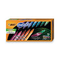 BIC Gel-ocity Quick Dry Gel Pen, Retractable, Fine 0.7 mm, 12 Assorted Ink and Barrel Colors, Dozen