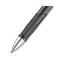 BIC Gel-ocity Ultra Gel Pen, Retractable, Medium 0.7 mm, Black Ink, Black Barrel, Dozen