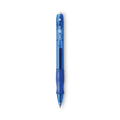 BIC Gel-ocity Gel Pen, Retractable, Medium 0.7 mm, Blue Ink, Translucent Blue Barrel, Dozen