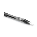 BIC Gel-ocity Gel Pen Value Pack, Retractable, Medium 0.7 mm, Black Ink, Black Barrel, 24/Pack