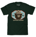 Smokey Bear Only You Can Prevent Wildfires T-Shirt - Forest Green by Tee Luv