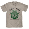 Est 1944 Smokey Bear Shirt Only You Can Prevent Wildfires T-Shirt - Light Gray by Tee Luv