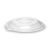 WNA Caterline Pack n' Serve Plastic Lids, Dome Lid, 12" Diameter x 1.5"h, Clear, 25/Carton