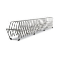 LEE Flexifile Expandable Collator to Organizer, 24 Sections, Letter to Legal Size Files, 6.5" x 10.25" x 10.5", Silver