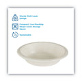 Dixie Pathways Heavyweight Paper Bowls, WiseSize, 12 oz, Green/Burgundy, 125/Pack