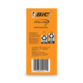 BIC Velocity Easy Glide Ballpoint Pen Value Pack, Retractable, Medium 1 mm, Blue Ink, Blue Barrel, 36/Pack