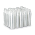 Dixie Clear Plastic PETE Cups, 9 oz, Squat, 50/Sleeve, 20 Sleeves/Carton