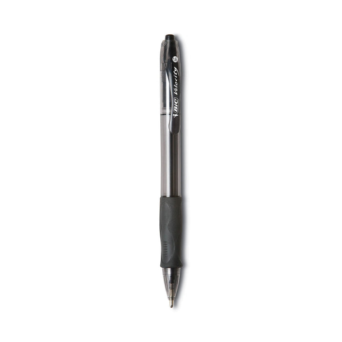 BIC GLIDE Bold Ballpoint Pen Value Pack, Retractable, Bold 1.6 mm, Black Ink, Black Barrel, 36/Pack