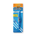 BIC Wite-Out Brand Exact Liner Correction Tape, Non-Refillable, Blue Applicator, 0.2" x 236"