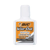 BIC Wite-Out Quick Dry Correction Fluid, 20 mL Bottle, White, Dozen