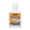 BIC Wite-Out Quick Dry Correction Fluid, 20 mL Bottle, White, 3/Pack