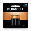 Duracell Specialty High-Power Lithium Battery, 223, 6 V