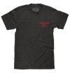 Toyota Drive Your Dreams Left Chest Front and Back Logo T-Shirt - Charcoal Heather