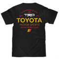 Toyota Racing Development TRD Front and Back Print T-Shirt - Black by Tee Luv
