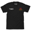 Toyota Racing Development TRD Front and Back Print T-Shirt - Black