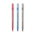 BIC Round Stic Xtra Precision Ballpoint Pen Value Pack, Stick, Medium 1 mm, Assorted Ink and Barrel Colors, 60/Pack
