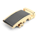 Mens Genuine Leather Sliding Buckle Belt by Boutique 23