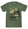 Toyota Land Cruiser Vintage Graphic T-Shirt - Canyon Green Heather