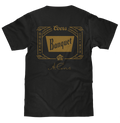 Coors Banquet Beer Double Sided Brewery Logo T-Shirt - Vintage Black by Tee Luv