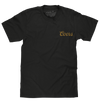 Coors Banquet Beer Double Sided Brewery Logo T-Shirt - Vintage Black
