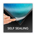 GBC SelfSeal Self-Adhesive Laminating Pouches and Single-Sided Sheets, 3 mil, 9" x 12", Gloss Clear, 50/Pack