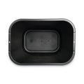 Boardwalk Soft-Sided Wastebasket, 14 qt, Plastic, Black