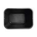 Boardwalk Soft-Sided Wastebasket, 28 qt, Black