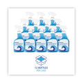 Boardwalk Industrial Strength Glass Cleaner with Ammonia, 32 oz Trigger Spray Bottle, 12/Carton
