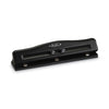 Swingline 11-Sheet Commercial Adjustable Desktop Two- to Three-Hole Punch, 9/32" Holes, Black