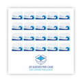 Boardwalk Premium Half-Fold Toilet Seat Covers, 14.25 x 16.5, White, 250 Covers/Sleeve, 20 Sleeves/Carton