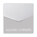 GBC ProClick Pre-Punched Presentation Covers, Clear Lined, 11 x 8.5, Punched, 25/Pack