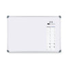 Quartet Euro-Style Magnetic Dry-Erase Aluminum Frame Boards, 36 x 24, Aluminum Frame