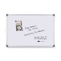 Quartet Euro-Style Magnetic Dry-Erase Aluminum Frame Boards, 36 x 24, Aluminum Frame