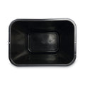 Boardwalk Soft-Sided Wastebasket, 41 qt, Plastic, Black