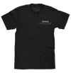 Toyota Prius Passion for the Planet Front and Back Print T-Shirt - Black
