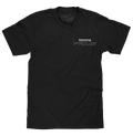 Toyota Prius Passion for the Planet Front and Back Print T-Shirt - Black by Tee Luv
