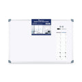 Quartet Euro-Style Magnetic Dry-Erase Aluminum Frame Boards, 36 x 24, Aluminum Frame
