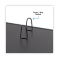 AT-A-GLANCE Desk Calendar Base for Loose-Leaf Refill, 4.5 x 8, Black