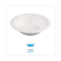 Boardwalk Bagasse Dinnerware, Bowl, 12 oz, White, 1,000/Carton