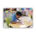 Creativity Street Dry-Erase Student Boards, 12 x 9, Blue/White, 10/Set
