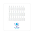 Boardwalk Embossed Spray Bottle, 24 oz, Clear, 24/Carton