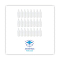 Boardwalk Embossed Spray Bottle, 32 oz, Clear, 24/Carton