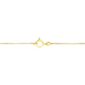 10K Yellow Gold 4.0 Cttw Diamond Two Row Cross 18" Pendant Necklace (J-K Clarity, I1-I2 Color) by Bids.com