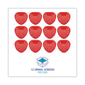 Boardwalk Urinal Screen, Cherry Scent, 3.5 oz, Red, Dozen