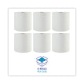 Boardwalk Green Universal Roll Towels, 1-Ply, 8" x 800 ft, Natural White, 6 Rolls/Carton