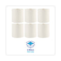 Boardwalk Green Universal Roll Towels, 1-Ply, 8"x 800 ft, Natural, 6 Rolls/Carton
