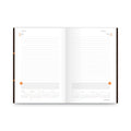 AT-A-GLANCE One-Day-Per-Page Planning Notebook, 9 x 6, Dark Brown/Orange Cover, 12-Month (Jan to Dec): 2023