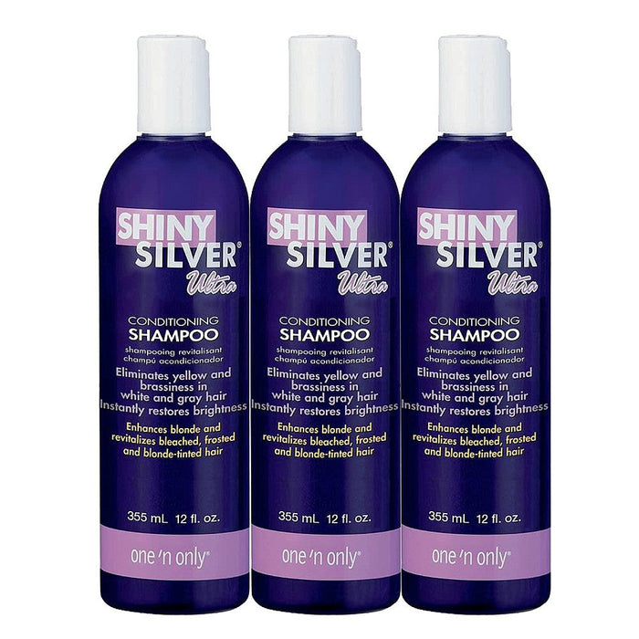 One N' Only Conair Shiny Silver Ultra 'n Conditioning Shampoo - 12 Fl Oz by Pasteur Pharmacy