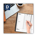 AT-A-GLANCE Two-Person Group Daily Appointment Book, 11 x 8, Black Cover, 12-Month (Jan to Dec): 2023